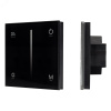 Панель SMART-P35-DIM-IN Black 230V, 0-10V, Sens, 2.4G ARL, IP20 пластик, 5 лет