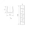 Панель SMART-P35-DIM-IN Black 230V, 0-10V, Sens, 2.4G ARL, IP20 пластик, 5 лет