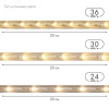 Дюралайт LED, постоянное свечение 2W – белый, 36 LED/м, 100 м