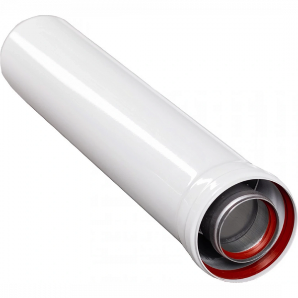 Удлинение коаксиальное d 60-100 мм 500 мм