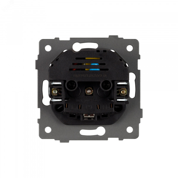 Механизм розетки с USB зарядкой SCT-MUAA-PL-GD-V 250V, 16A