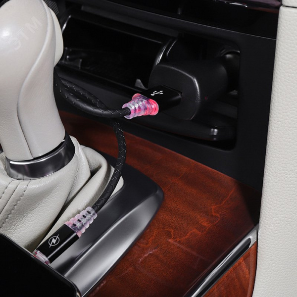 Автозарядка в прикуриватель USB АЗУ 5 V 1000 mA
