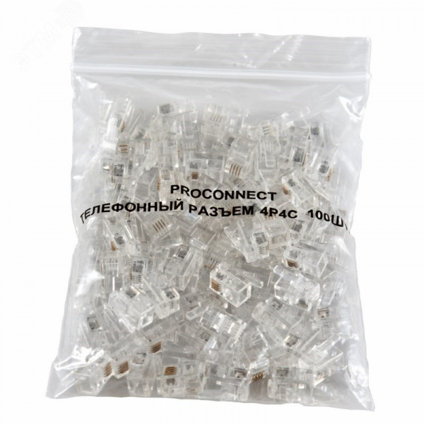 Телефонный разъем RJ-9(4P4C),