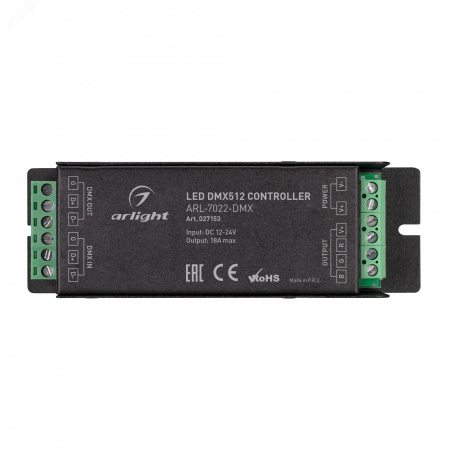 Панель сенсорная DALI-901-11-1G-4SC-MIX-DT8-IN White BUS/230V IARL, IP20 пластик, 3 года