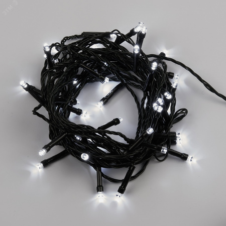Гирлянда светодиодная 5 м 50 светодиодов зеленый провод ULD-S0500-050/DGA WHITE IP20