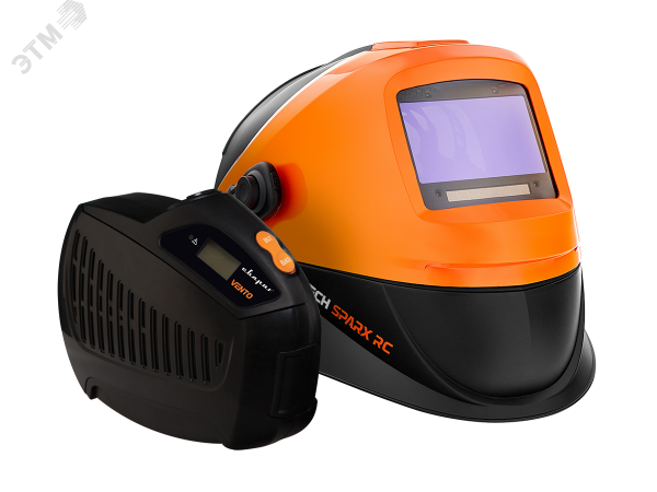 Щиток сварщика TECH Sparx RC и блок Vento