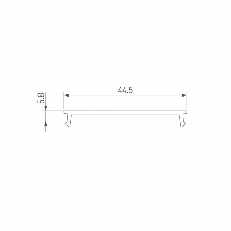 Панель Sens SMART-P67-MULTI White 230V, 4 зоны, 2.4G ARL, IP20 пластик, 5 лет