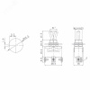 Тумблер 250V 15А (3c) ON-ON однополюсный