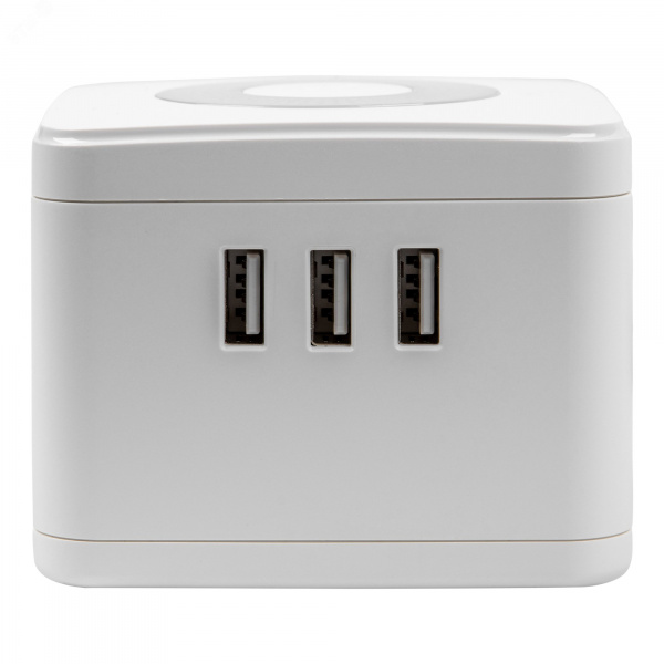 Удлинитель Standard c с заземлением шнур 1,5м 2 гнезда 3 USB 16А белый S-GCD2-1,5SBU WHITE