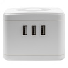 Удлинитель Standard c с заземлением шнур 1,5м 2 гнезда 3 USB 16А белый S-GCD2-1,5SBU WHITE