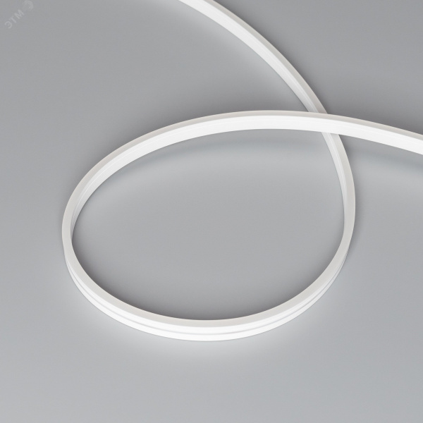 Лента герметичная MOONLIGHT-SIDE-A168-4x10мм 24V Warm3000 7.2 W/m, IP65, 5м, wire x2 вывод кабеля прямой