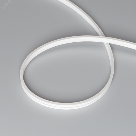 Лента герметичная MOONLIGHT-SIDE-A168-4x10мм 24V Warm3000 7.2 W/m, IP65, 5м, wire x2 вывод кабеля прямой