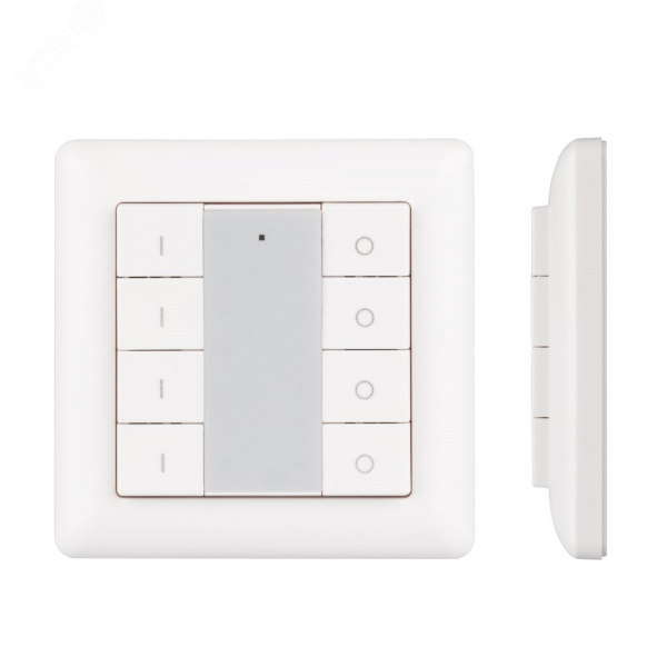 Панель Knob SR-KN9550K8-UP White KNX, DIM ARL