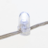 Гирлянда LED клип-лайт 12 V, прозрачный ПВХ, 150 мм, диоды белые