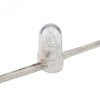 Гирлянда LED клип-лайт 12 V, прозрачный ПВХ, 150 мм, диоды белые