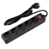 Фильтр сетевой ФАZА FOP-05GS-180-bk черный