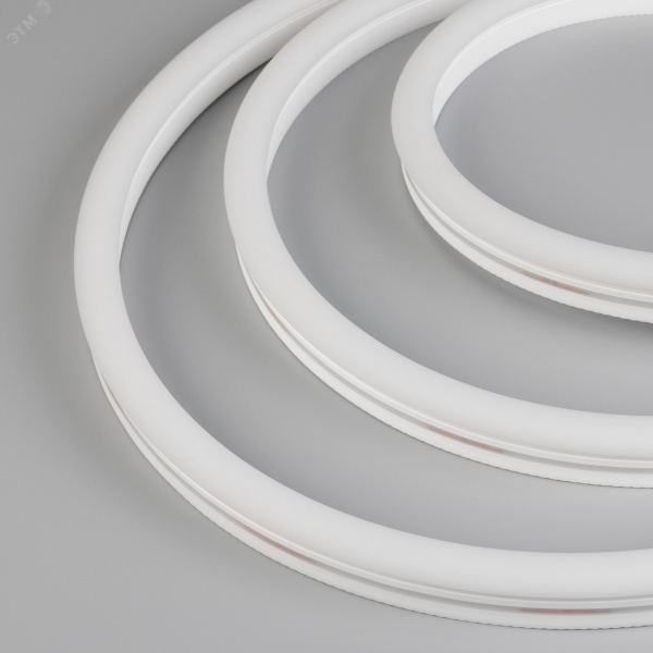 Лента светодиодная герметичная WAVE-SIDE-A120-12x25mm 230V Green (12 W/m, IP67, 50m, wire x2) (ARL, Грибовидная форма)