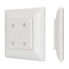 Панель SMART-P46-DIM-P-SUF 3V, 1 зона, Knob, 2.4G ARL, пластик