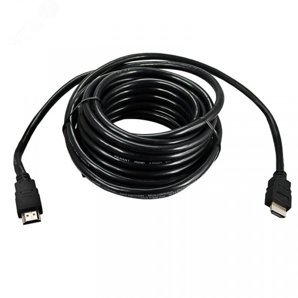 Кабель HDMI - HDMI с фильтрами, 10м., GOLD)