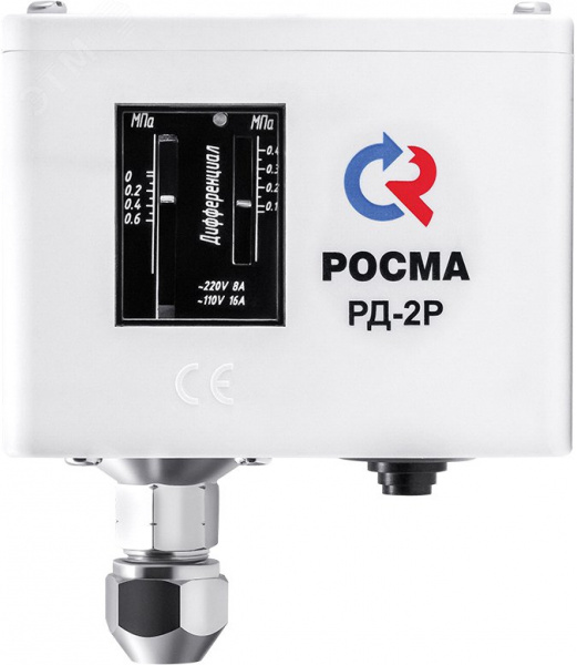 Реле давления РД-2Р-1.0 Мпа 1/4'