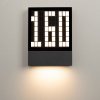 Светильник LGD-SIGN-WALL-S150x200-3W Warm3000 (GR, 148 deg, 230 В) (IP54 металл, 3 года)