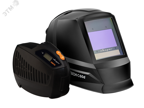 Щиток сварщика TECH C60d и блок Vento