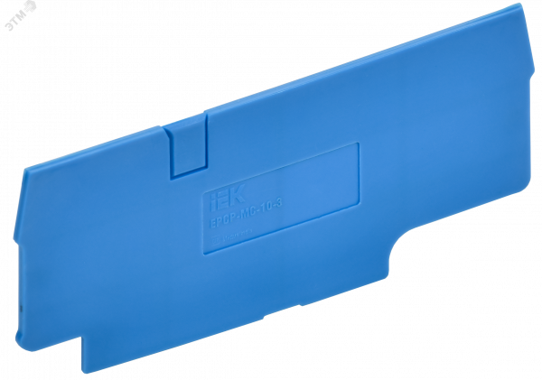 ARMAFIX Заглушка EPCX6-3 BU для колодки клеммной CP/CX6-3 синяя IEK