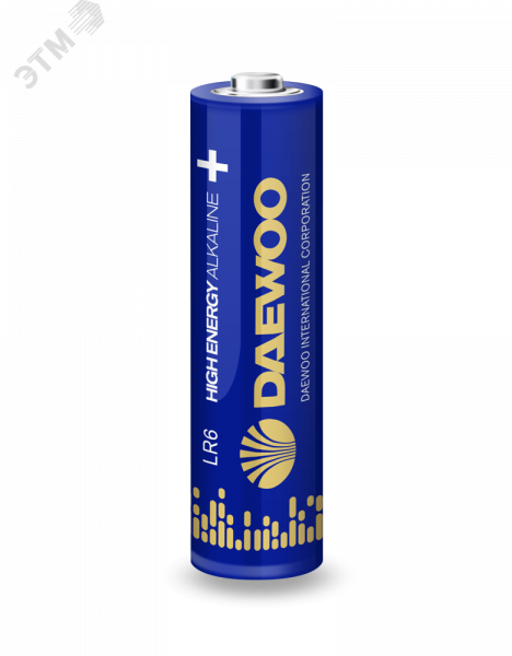 Элемент питания LR 6 (AA) DAEWOO High Energy Alkaline блистер, 4 шт.