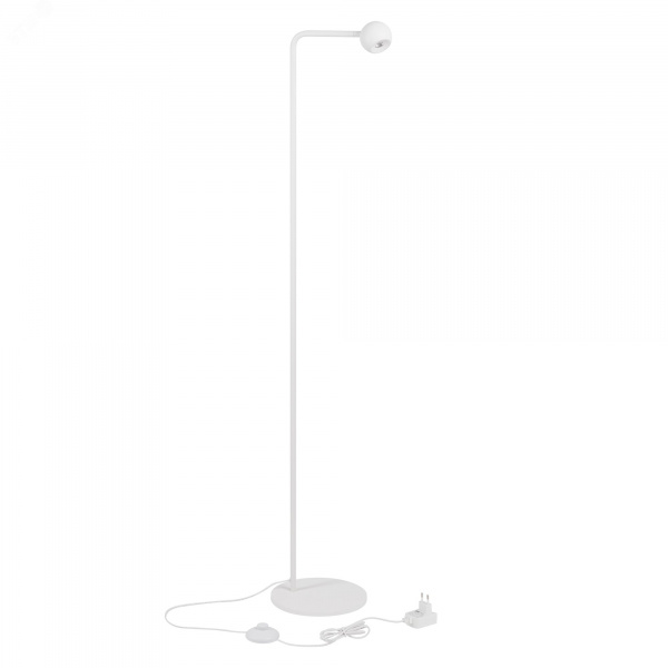 Светильник SP-OTTORI-FLOOR-6W Warm3000 WH 30 deg 230V IP20 металл 3 года