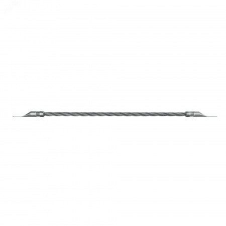 Заземляющий проводник, 1000 мм, алюминий 50 мм2, М10
