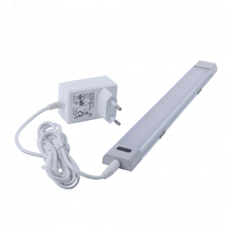 Светильник светодиодный для мебели ULI-F47-5W/4500K/DIM SENSOR IP20 SILVER 300х30х11,5мм 400Лм