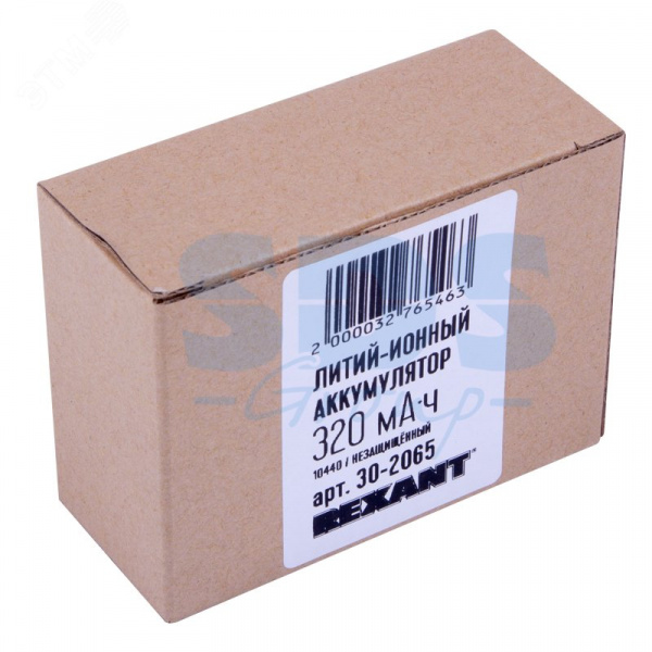 Аккумулятор Li-ion 10440 unprotected 320 mAH 3.7 В