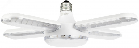 Фитолампа для растений светодиодная GREEN LINE ФИТО-65W-PFR-E27-GR 5-ти лепестковая полного спектра 65 Вт Е27