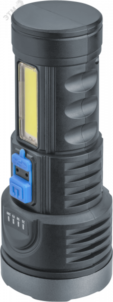 Фонарь светодиодный NPT-CP28-ACCU для работы 1 LED, 1В + 1 СОВ, 3Вт