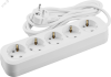 Удлинитель бытовой OPE-S-05-300-E-3x1 с заземлением 5 розеток  3м ПВС 3х1 3500Вт