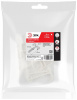 Дюбель-хомут Т-образный 6-12мм белый (10 штук) NO-225-225