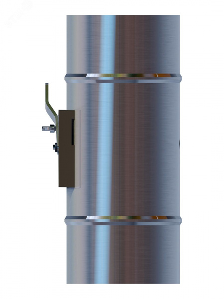 Дроссель-клапан из оцинкованной стали для круглых воздуховодов D100
