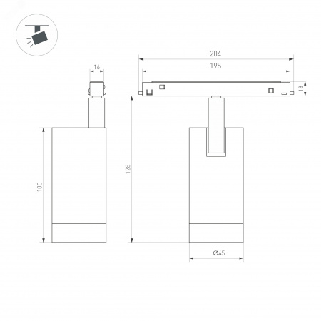 Панель Sens SMART-P29-DIM White 230V, 4 зоны, 2.4G ARL, IP20 пластик, 5 лет