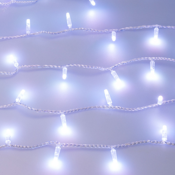 Гирлянда светодиодная декоративная ARD-STRING-CLASSIC-10000-CLEAR-95LED-LIVE RGBW-DMX 24V, 10W ARDCL, IP65