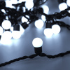 Гирлянда светодиодная декоративная ARD-BALL-CLASSIC-D17.5-10000-BLACK-100LED WHITE 230V, 7W ARDCL, IP65