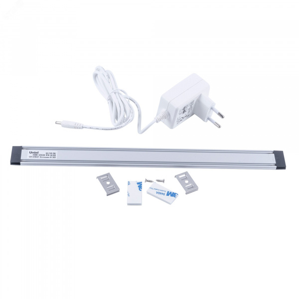 Светильник светодиодный для мебели ULI-F48-3W/4500K SENSOR IP20 SILVER 300х25х9мм 250Лм