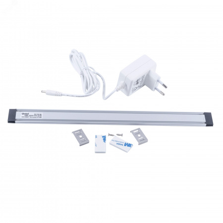 Светильник светодиодный для мебели ULI-F48-3W/4500K SENSOR IP20 SILVER 300х25х9мм 250Лм