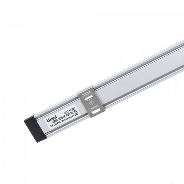 Светильник светодиодный для мебели ULI-F48-3W/4500K SENSOR IP20 SILVER 300х25х9мм 250Лм