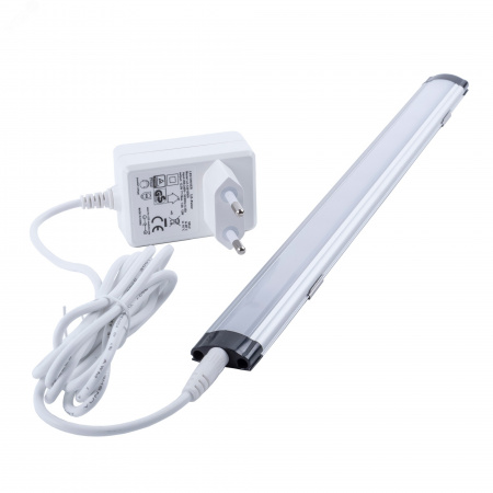 Светильник светодиодный для мебели ULI-F48-3W/4500K SENSOR IP20 SILVER 300х25х9мм 250Лм