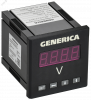 Вольтметр цифровой щитовой однофазный DO RS-485 72х72мм LED GENERICA