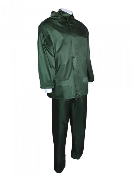 Костюм мужской влагозащитный арт. JS-01 цв. зелёный р.2XL 56-58 170-188