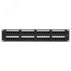 Патч-панель TERACOM CS 19'' Cat.6A 1U полный экран STP 24 порта RJ-45 Dual IDC с органайзером