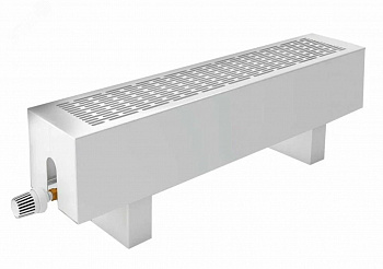 Конвектор напольный НКПОН П с естественной конвекцией решетка просечная