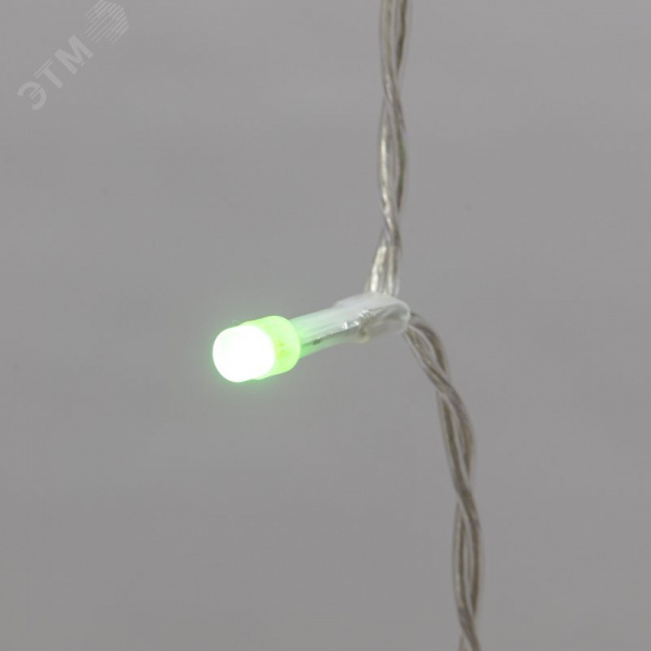 Гирлянда Дождь занавес Wi-Fi 3х3 м, прозрачный ПВХ, 180 LED RGB