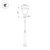 Светильник светодиодный OXOR-LEIS-500x588-50W Day4000 (BK, 120 deg, 230 В) IP65 (ARL, IP65 металл, 3 года)
